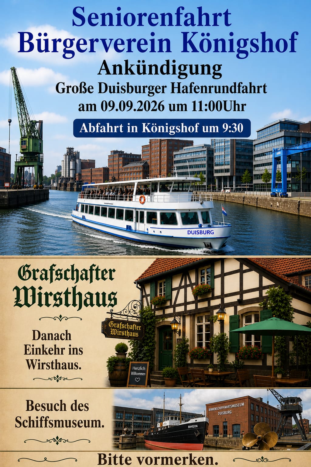 Seniorenfahrt – Bürgerverein Königshof